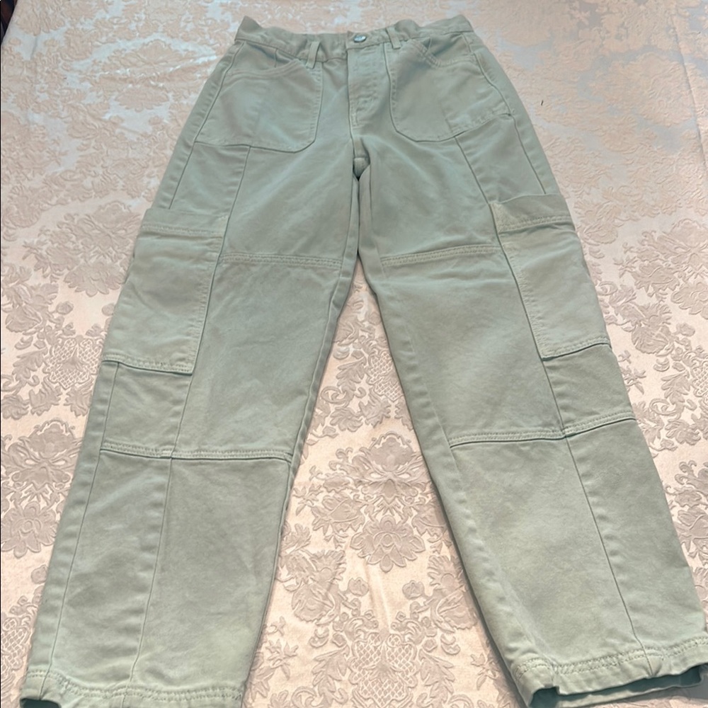 Light Blue Cargo Pants